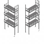 ISO Ansicht Werkplanung Turm 2  BV 140080 30451 Hannover, Quirrestrasse 9