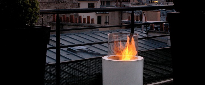 Planikafires Jar Feuerschale Balkon