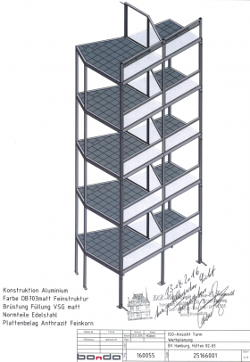 Balkonanbau Hamburg, Hütten 82